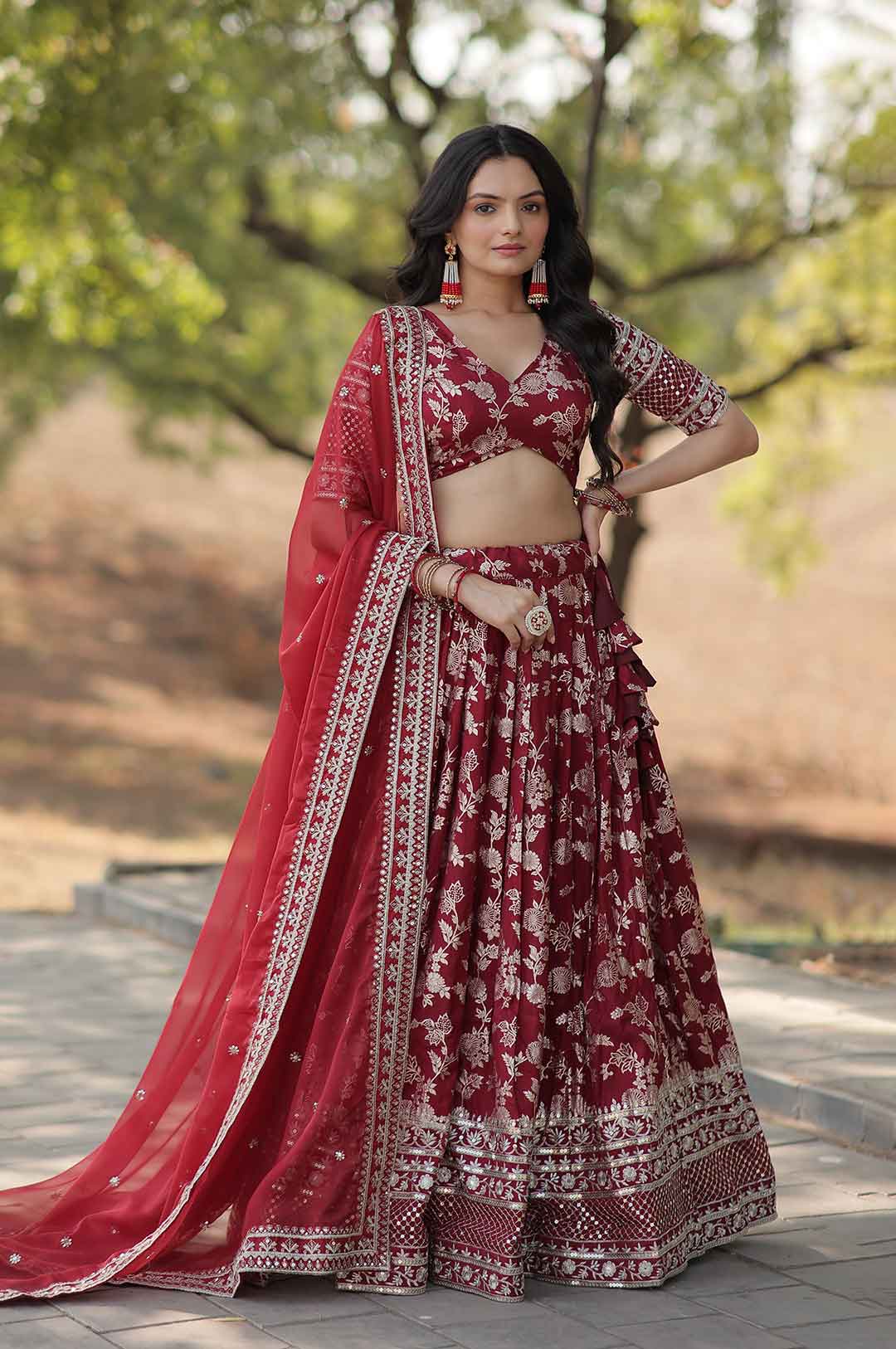 Sider Lehenga